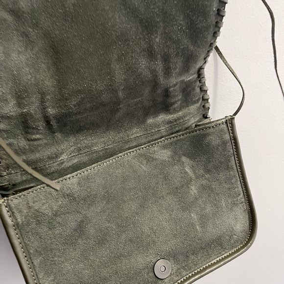 SOLD-Zara green handbag - Picture 4 of 7